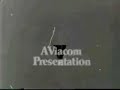Here is a black & white film produced version of Viacom's 'V of Doom' logo.