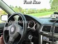 sti 0 60mph test   awd burnouts!