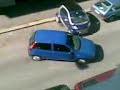 Norwegian girl tries to park a car