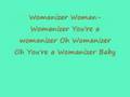 Britanny Spears- Womenizer w/lyrics