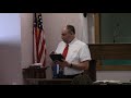 Bills Lake Baptist Church Sunday School Service July 25, 2021