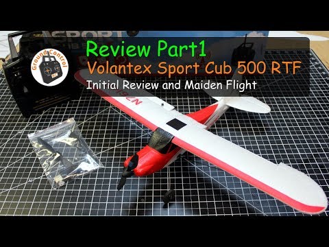 Review Part 1 - Volantex Sport Cub 500 RTF from Banggood - Specs, Info, Maiden Flight & More
