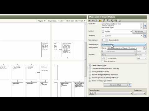 how to family tree chart