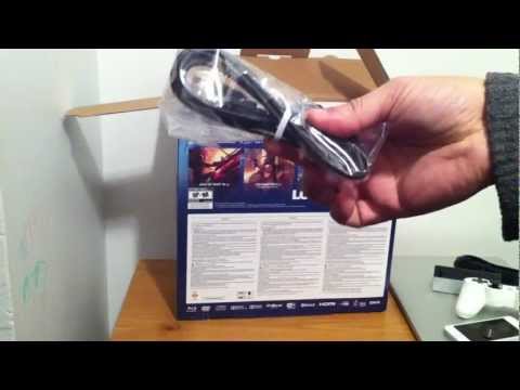 Sony PS3 Super Slim 500GB White Limited Edition Unboxing