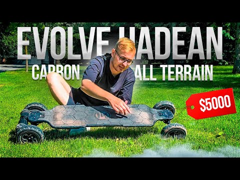 6000W!!! САМЫЙ МОЩНЫЙ Электроскейт Evolve / Обзор на Hadean Carbon All Terrain