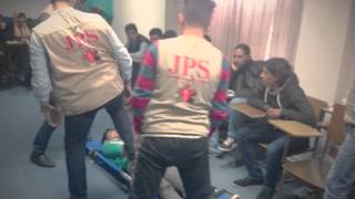 تدريبات الإسعافات لأفراد مخيم غزة - جرش @JPSTC