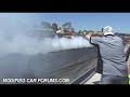 leroy Rees in BIGV8 burnout at Murray...