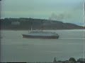 QE2 Off Torbay 28/8/1988. P1.