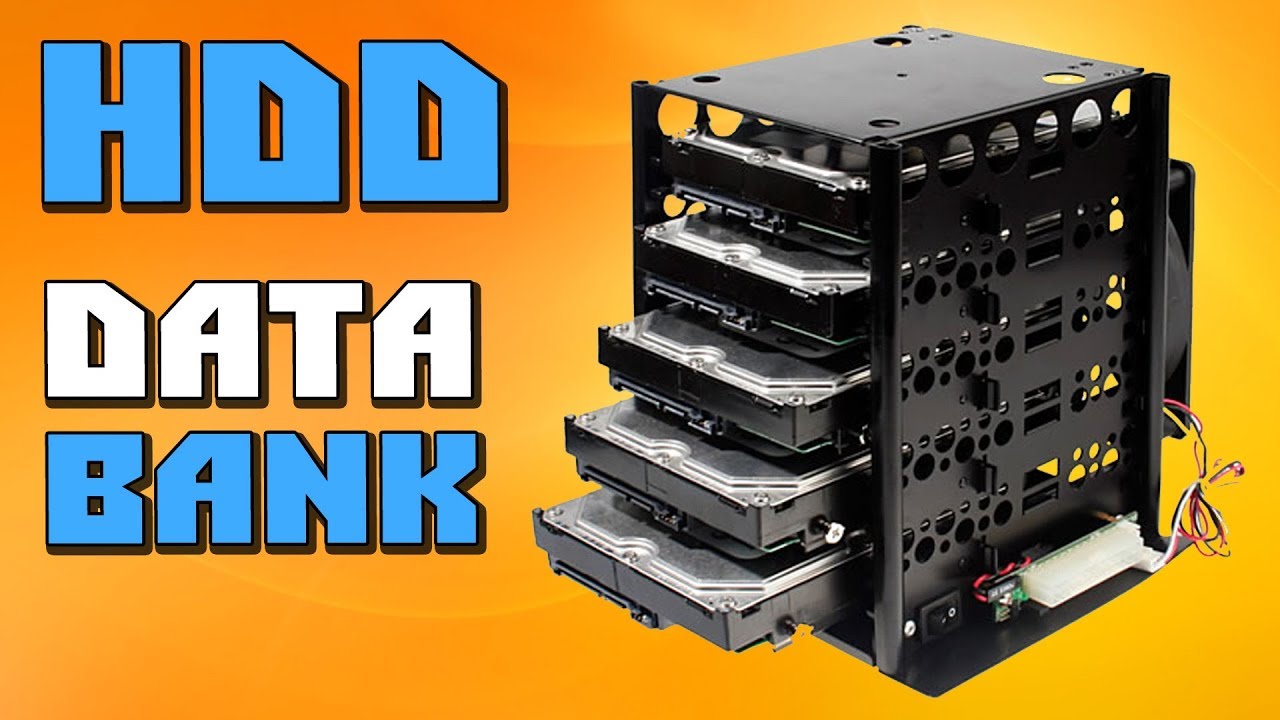 💾 HDD DATA BANK ✅ БЕЗ ВИБРАЦИЙ И ШУМА 🔇
