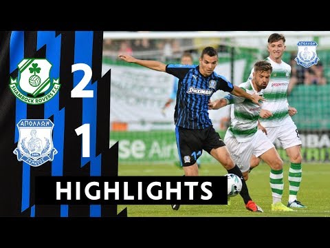 FC Shamrock Rovers Dublin 2-1 FC Apollon Limassol 