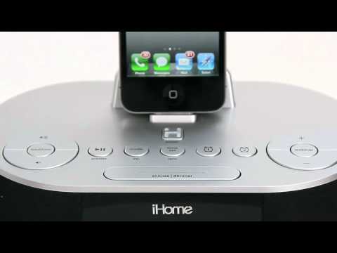 how to set time on ihome