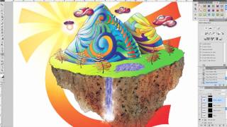 Digital Art in Photoshop & Illustrator CS4--Mountain of Make Believe