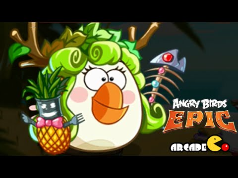 Angry Birds Epic: Awesome Bad Piggies Boss - CAVE 5 Burning Plain Level 4