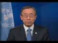 UN Secretary-General Ban Ki-moon addresses Model UN students