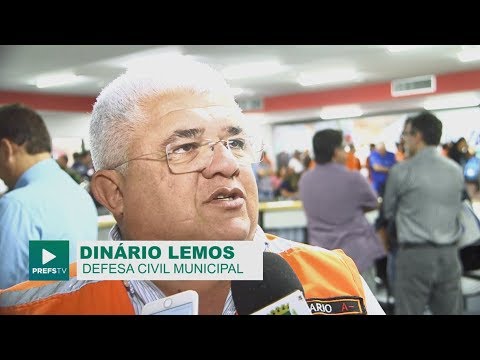 Defesa Civil apresenta ações do Plano de Contingência do Pinheiro