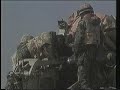 UK M110 Artilery in action Gulf War 1991