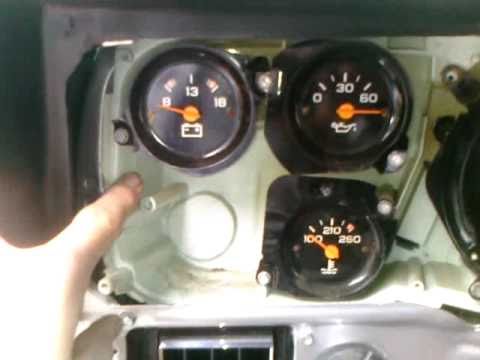 How to install a tachometer GM truck