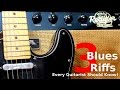 3 Blues Riffs Every Guitarist Should Know