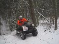 CFmoto snow hill climbing CFmoto snow hill climbing