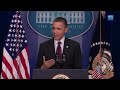 President Obama Holds a News Conference
