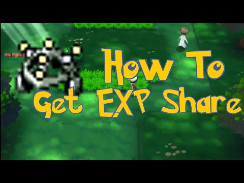 how to get xp share on pokemon ruby