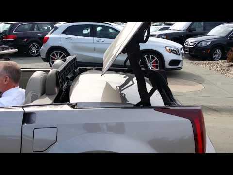 MB of Omaha Cadillac XLR putting the top down