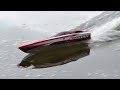 RC Boat on Venom 4000mAh 20c 3s 11.1v Lipos