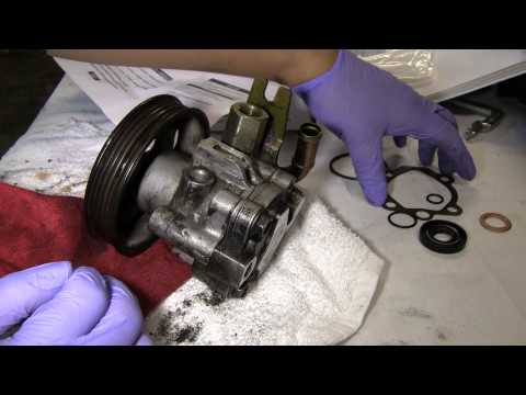 how to repair power steering pump