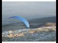 East Lomond winter paragliding 2008