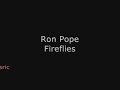 Ron Pope - Fireflies
