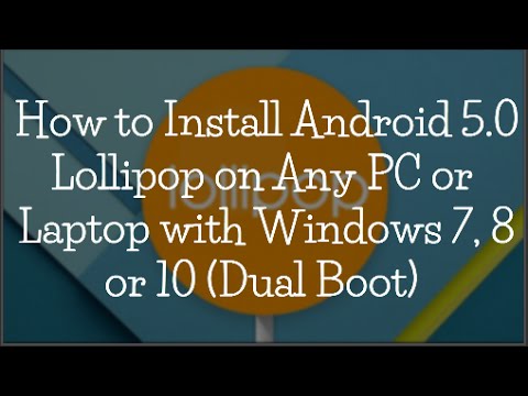 how to install android on pc laptop