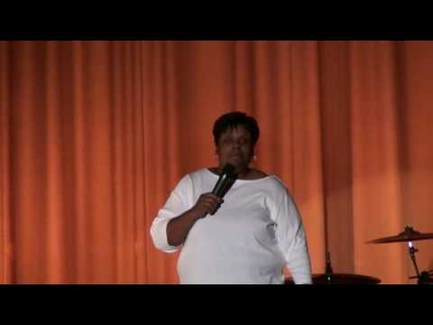 Dominique at Jokes & Jazz