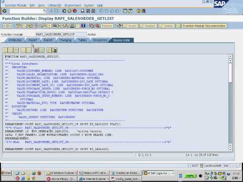 how to define rfc in sap