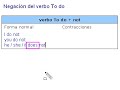 Inglés clips 08. Negación to do