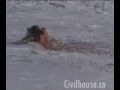 Guy Gets Hit by Wave Hit Guy Gets Hit by Wave Hit