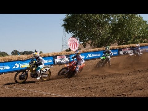 Motorcycle - Watch how James Stewart, Blake Baggett and Zach Bell all grabbed holeshots at Hangtown and earned points toward the Motorcycle Superstore Holeshot Championsh...