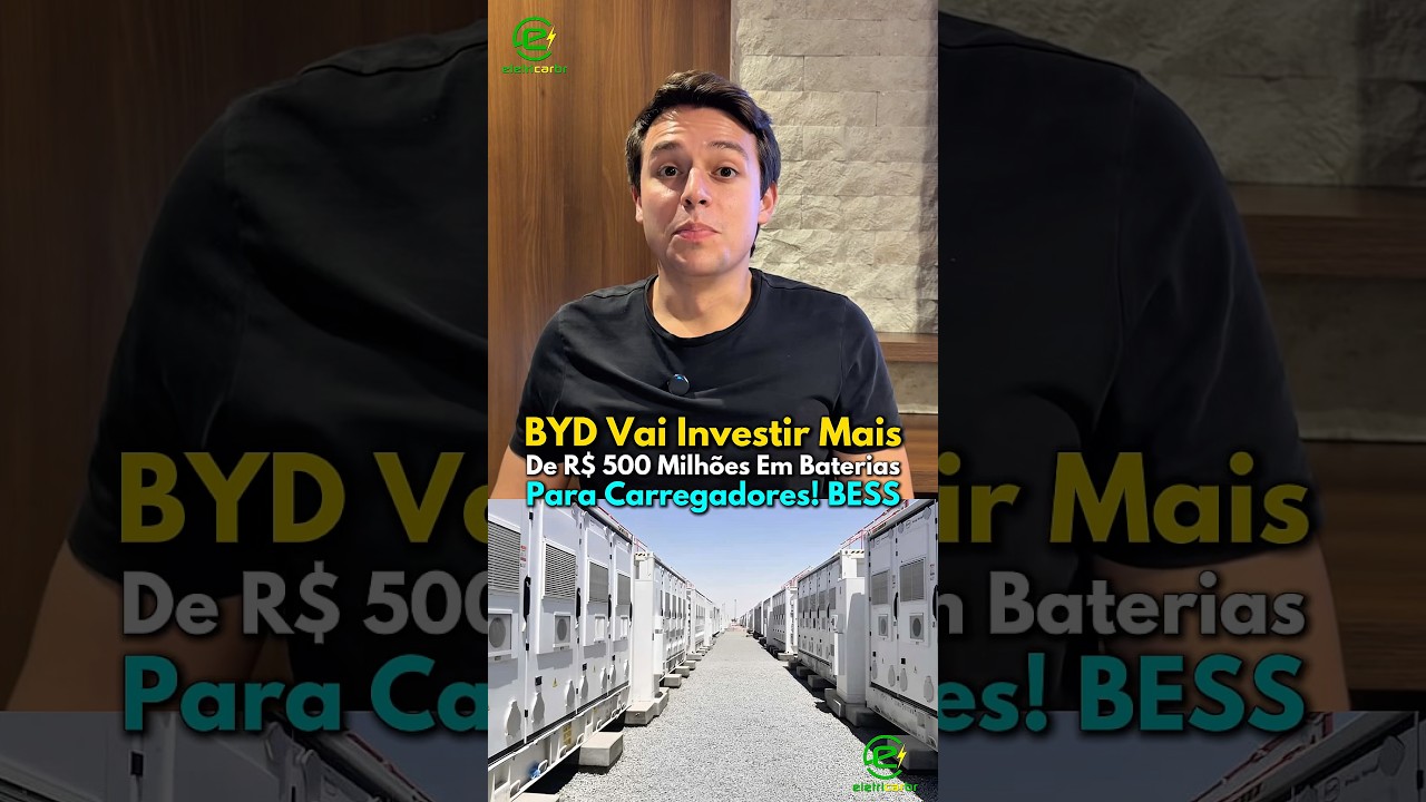 BYD Vai Investir 500 Milhões em Baterias - Que Não São para Carros!
