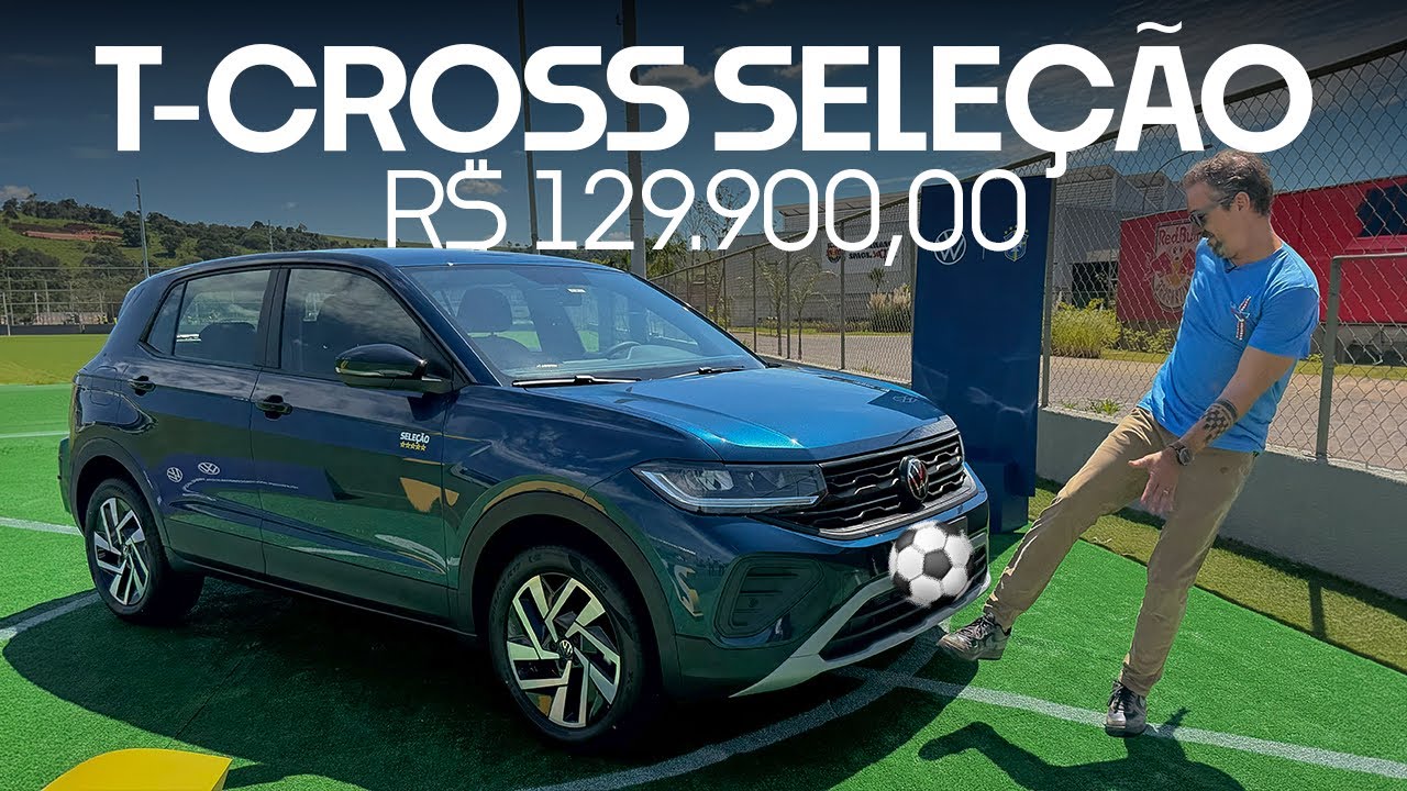 OUSADIA & ALEGRIA? Volkswagen T-Cross Seleção parte da versão Sense e custa R$ 129.990