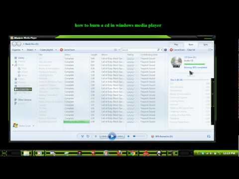 how to copy cd to cd in windows media player