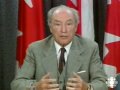 Pierre Trudeau Speaks Out Against Quebec Sovereignty