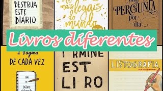 Livros com propostas diferentes!