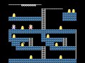 me playing the first out of 15 levels in super lode runner's coop mode, controlling both players (double play). have fun