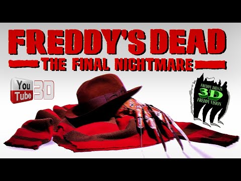 FREDDY'S DEAD · 3D Clip · 4K remaster · Anaglyph 3D-VISION UHD · Nightmare On Elm Street 4K