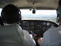 Flying the Piper Twin Comanche (Take Off &amp; Landing)