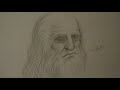 leonardo da vinci   speed painting