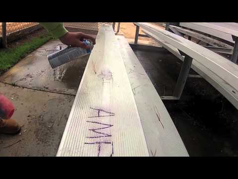 how to remove aerosol spray paint