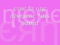 Samia-etre la une derniere fois Samia-etre la une derniere fois