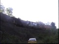 NS 9516 Meets A BNSF With GP-50 NS 7037 At Rockville Bridge