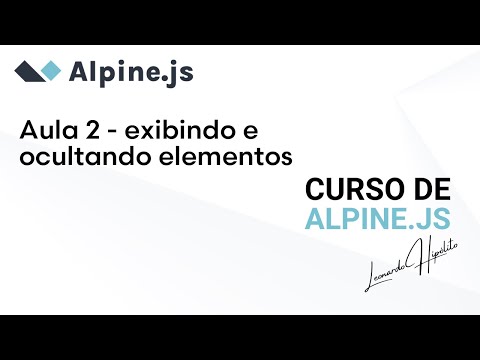 Curso de #Alpine.js - Aula 2