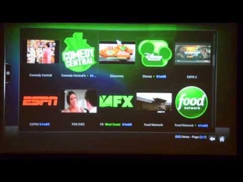 Android MX Box Rooted w/XBMC fully programmed - LIVE TV DEMO (NETWORK, EXPANDED & MOVIE CHANNELS)